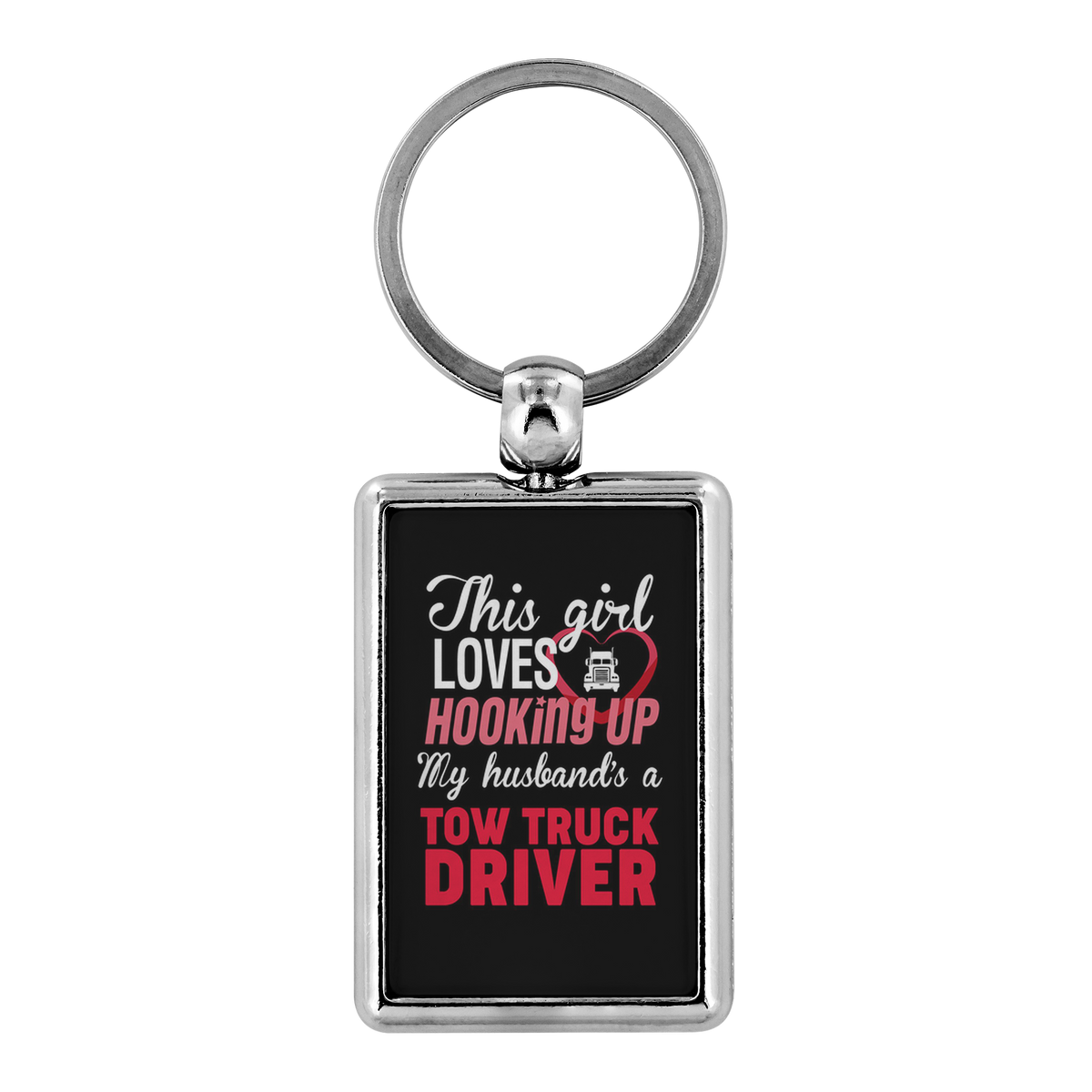 Proud Tow Operator's Girl Keychain - view 2