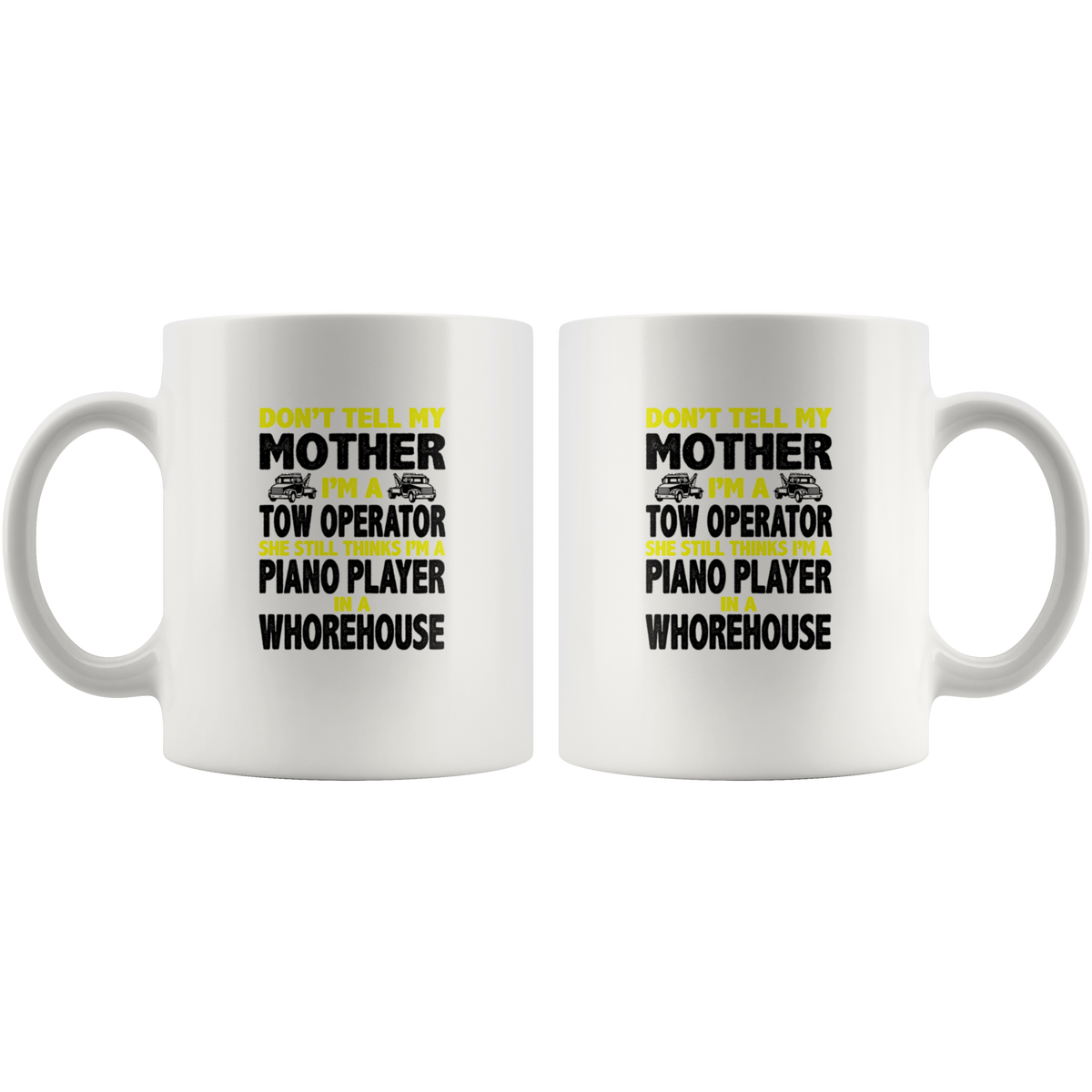 Tow Truck Operator Mug - view 4