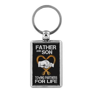 Towing Family Keychain