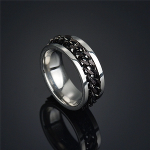 Premium STAINLESS CUBA CHAIN RING