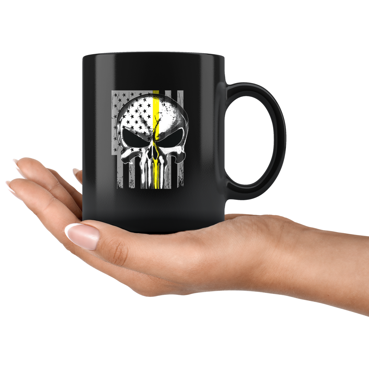 Thin Yellow Line Mug - view 4