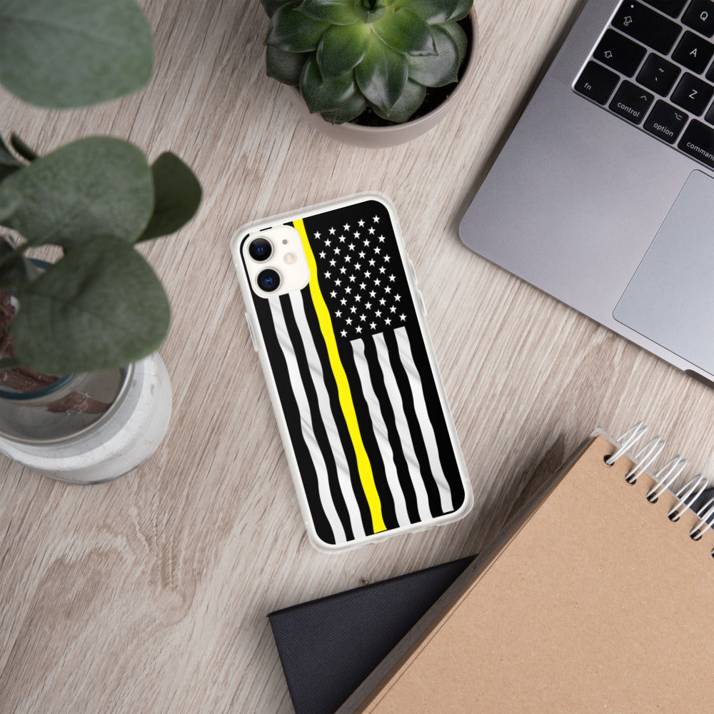 Yellow Line iPhone Case - view 9