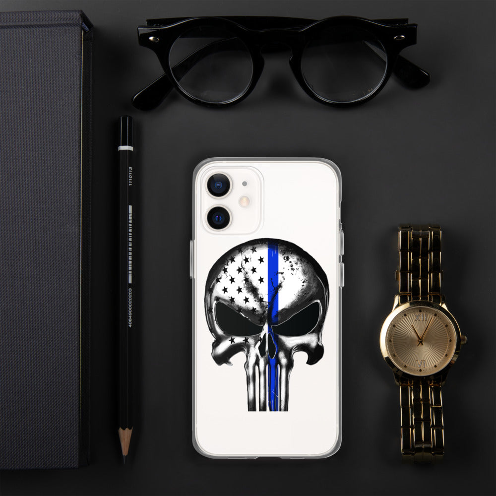 Thin Blue Line iPhone Case