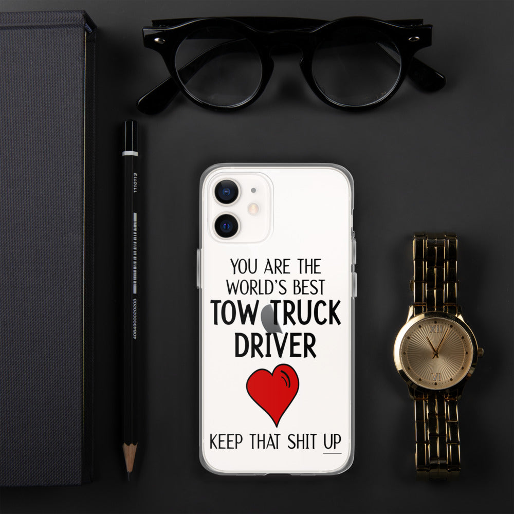 Tow Truck Driver iPhone Case - view 25
