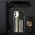 Yellow Line iPhone Case