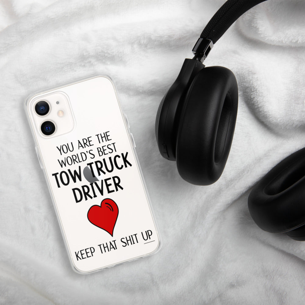 Tow Truck Driver iPhone Case - view 26