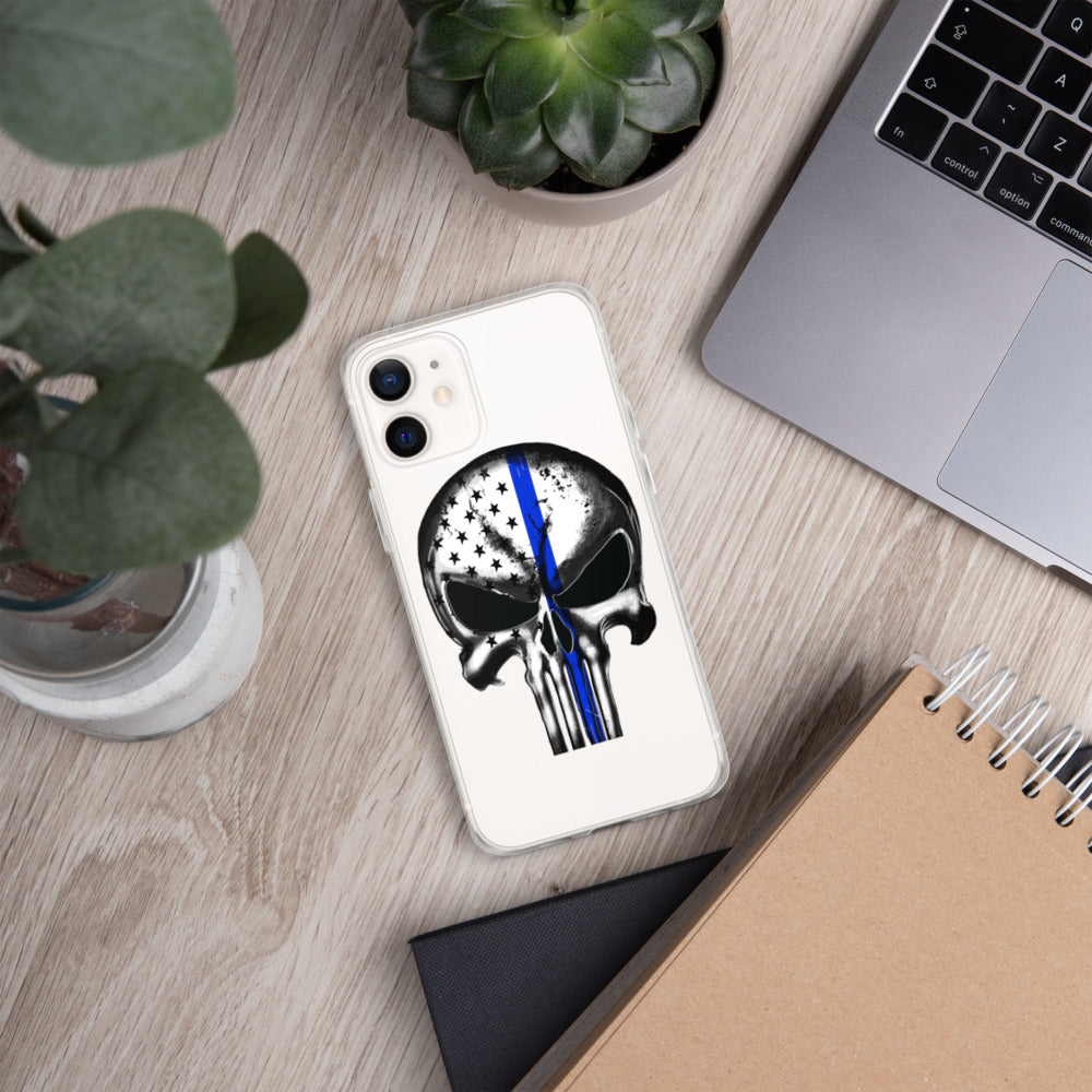Thin Blue Line iPhone Case