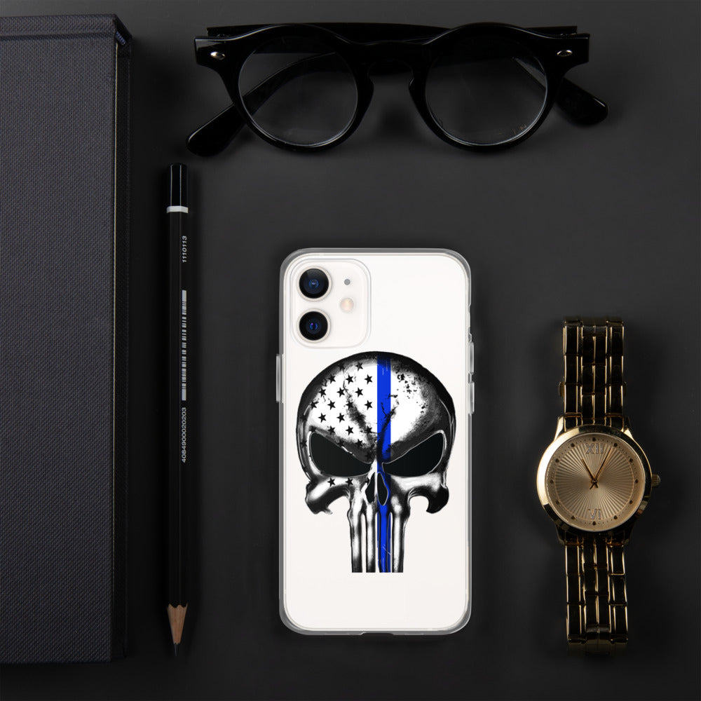 Thin Blue Line iPhone Case