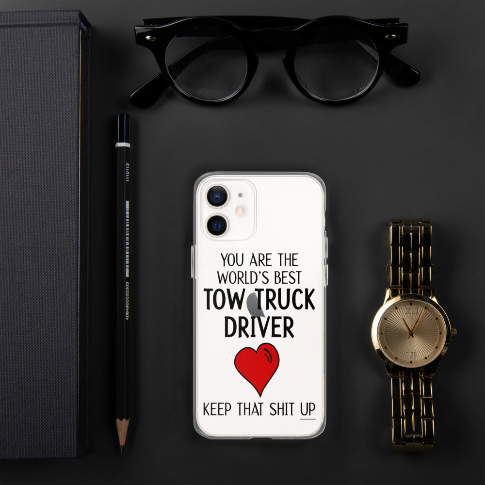 Tow Truck Driver iPhone Case - view 28