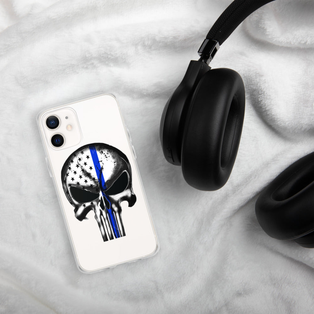 Thin Blue Line iPhone Case