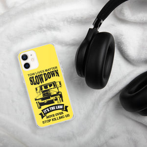 Slow down move over iPhone Case