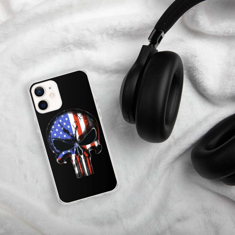 United States of America Flag Punisher iPhone Case - view 29