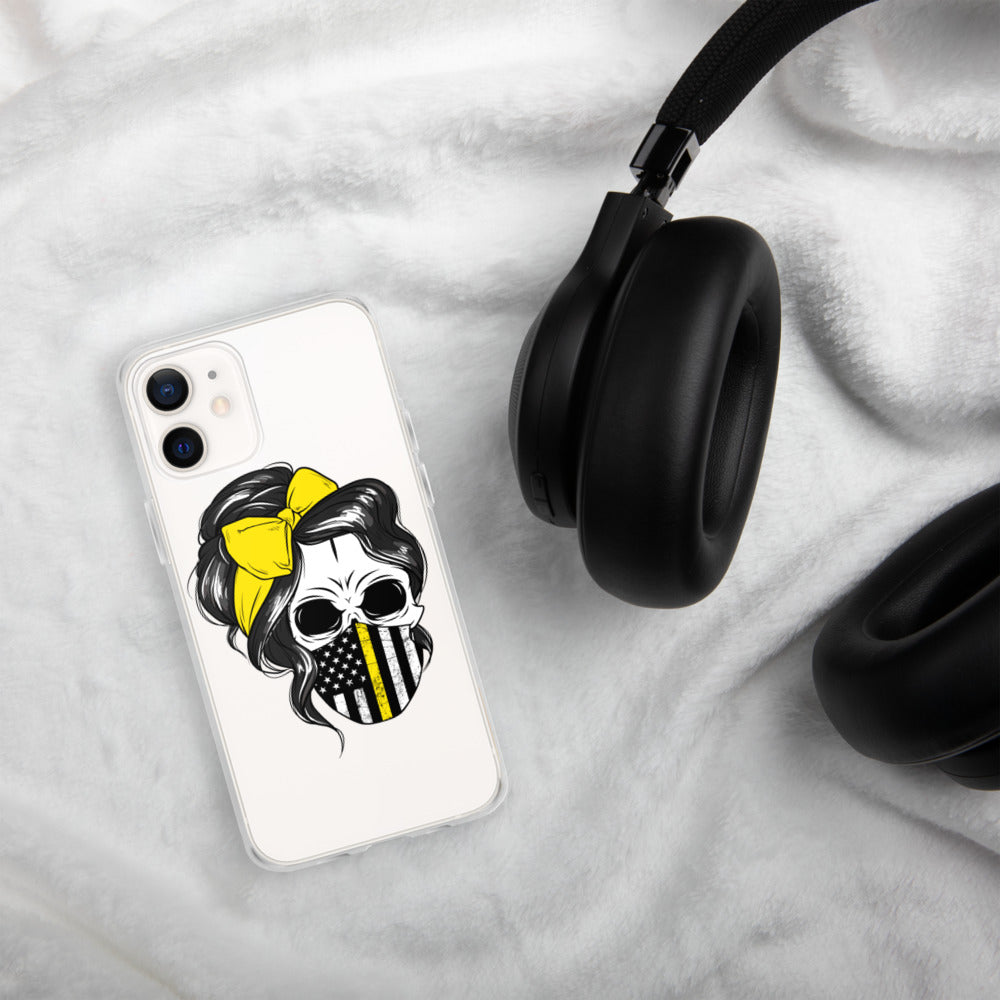 Thin Yellow Line iPhone Case - view 29