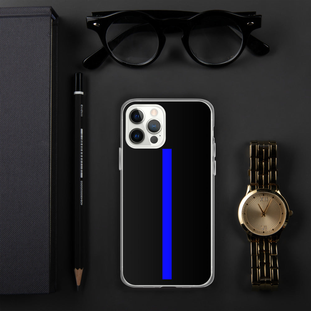 Thin Blue Line iPhone Case