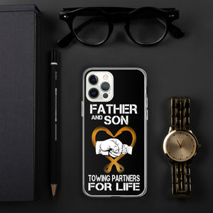 Father and Son iPhone Case