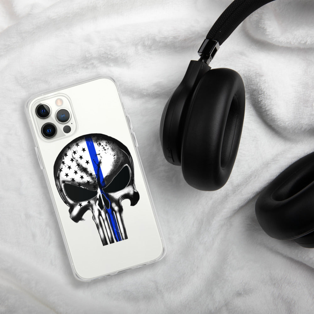 Thin Blue Line iPhone Case