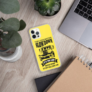 Slow down move over iPhone Case