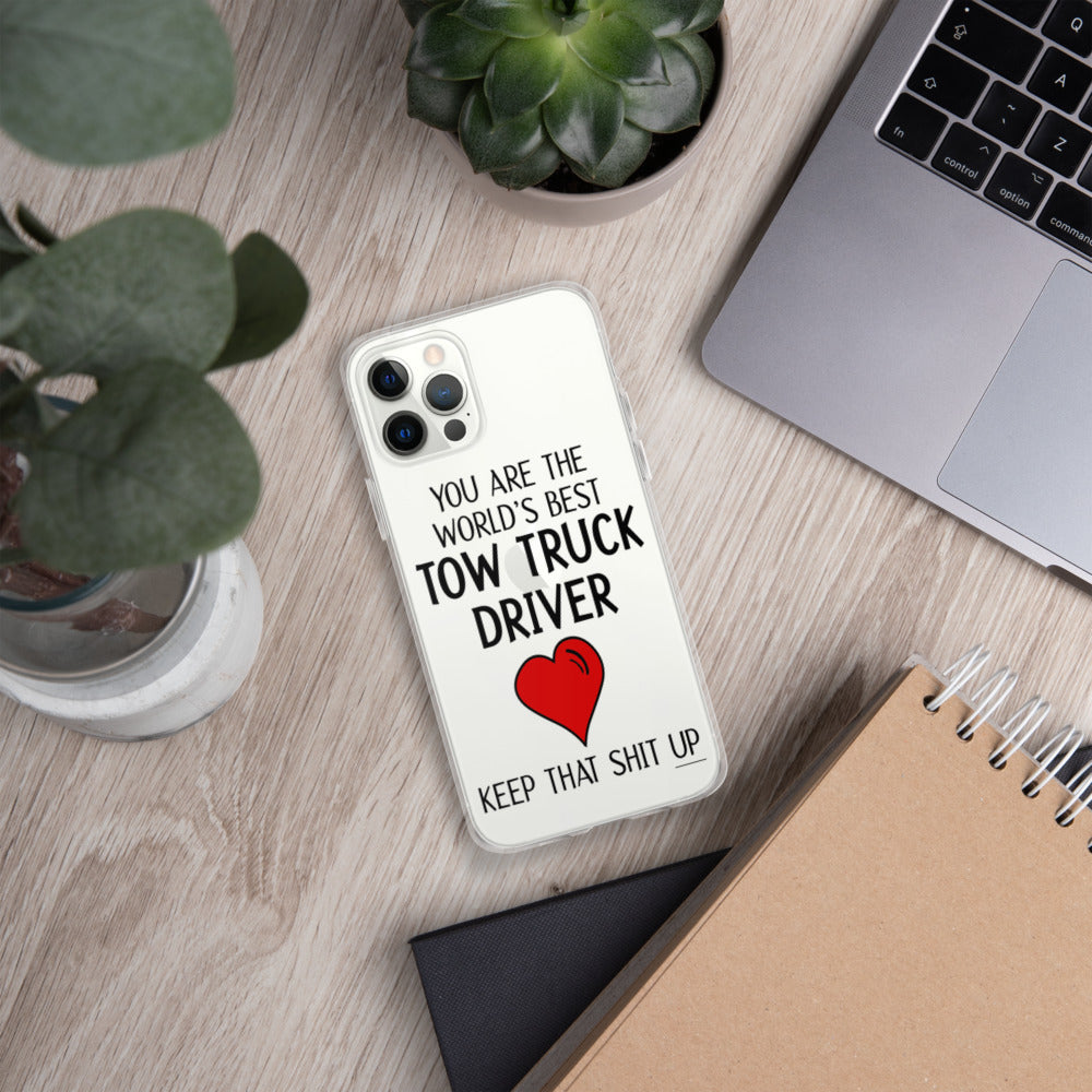 Tow Truck Driver iPhone Case - view 33