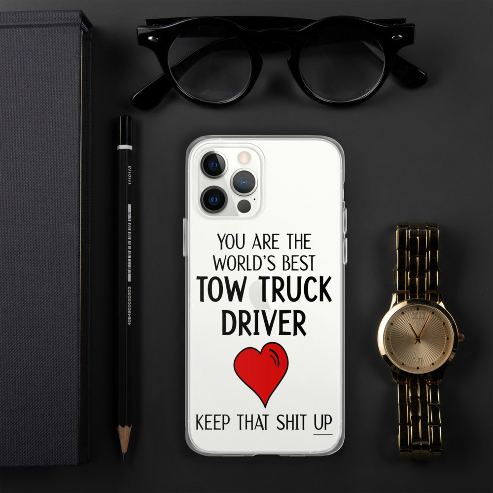 Tow Truck Driver iPhone Case - view 34