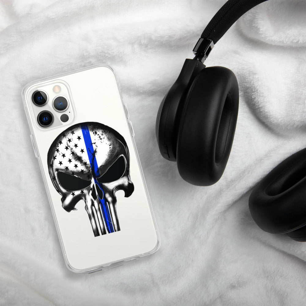 Thin Blue Line iPhone Case