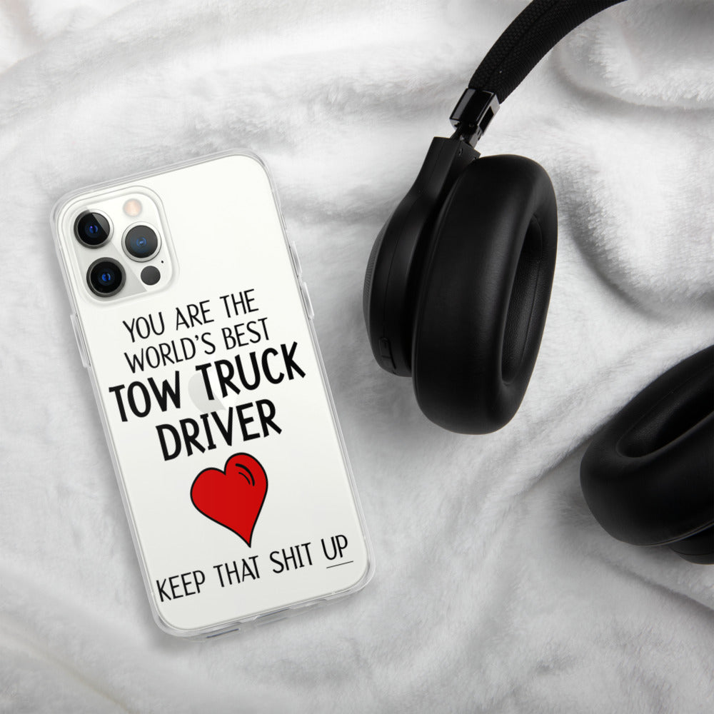 Tow Truck Driver iPhone Case - view 35