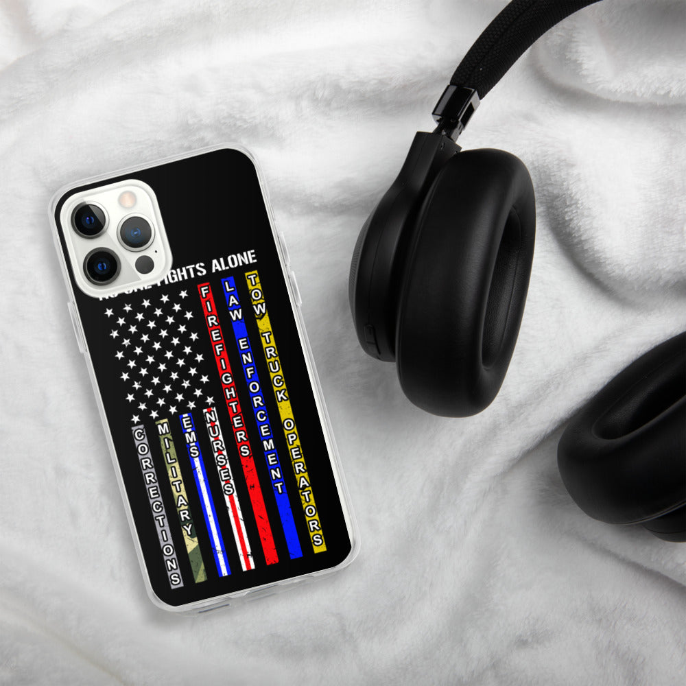 No One Fights Alone iPhone Case - view 26
