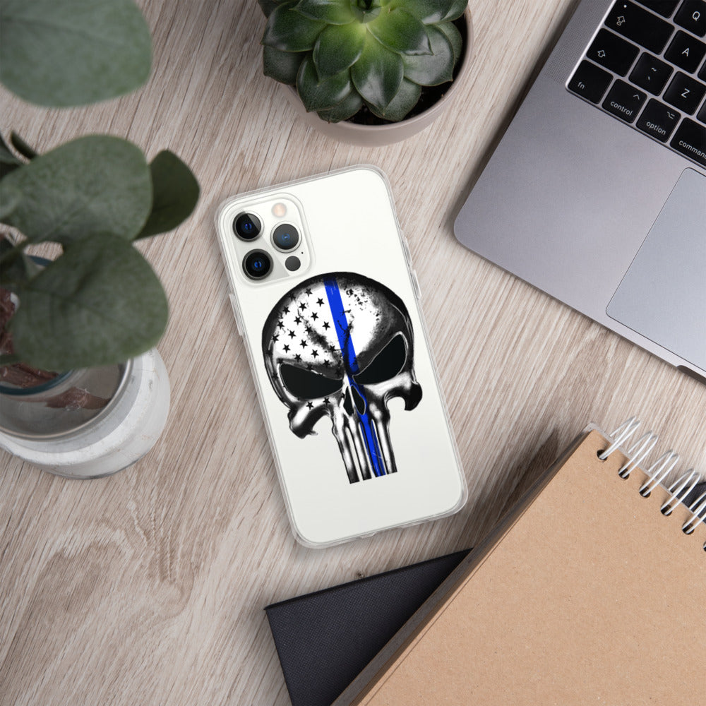 Thin Blue Line iPhone Case