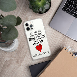 Tow Truck Driver iPhone Case