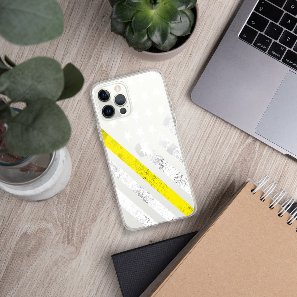 The Thin Yellow Line iPhone Case - view 28