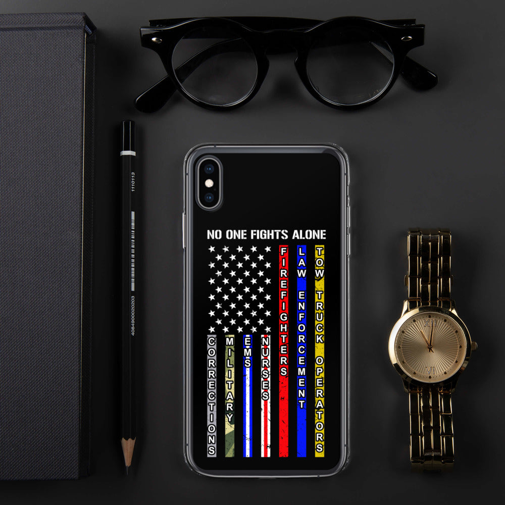 No One Fights Alone iPhone Case - view 34