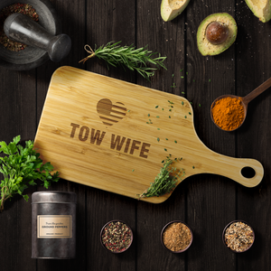 Tow Wife Wood Cutting Board