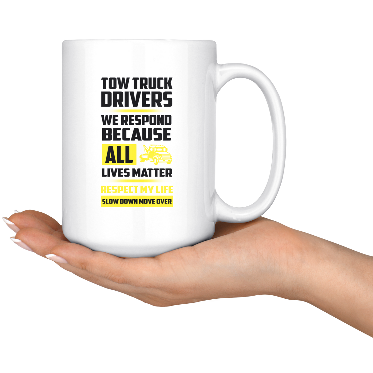 Tow Truck Operator Mug - view 6