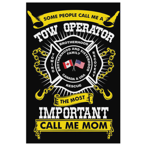 Proud Tow Operator Mom Canvas