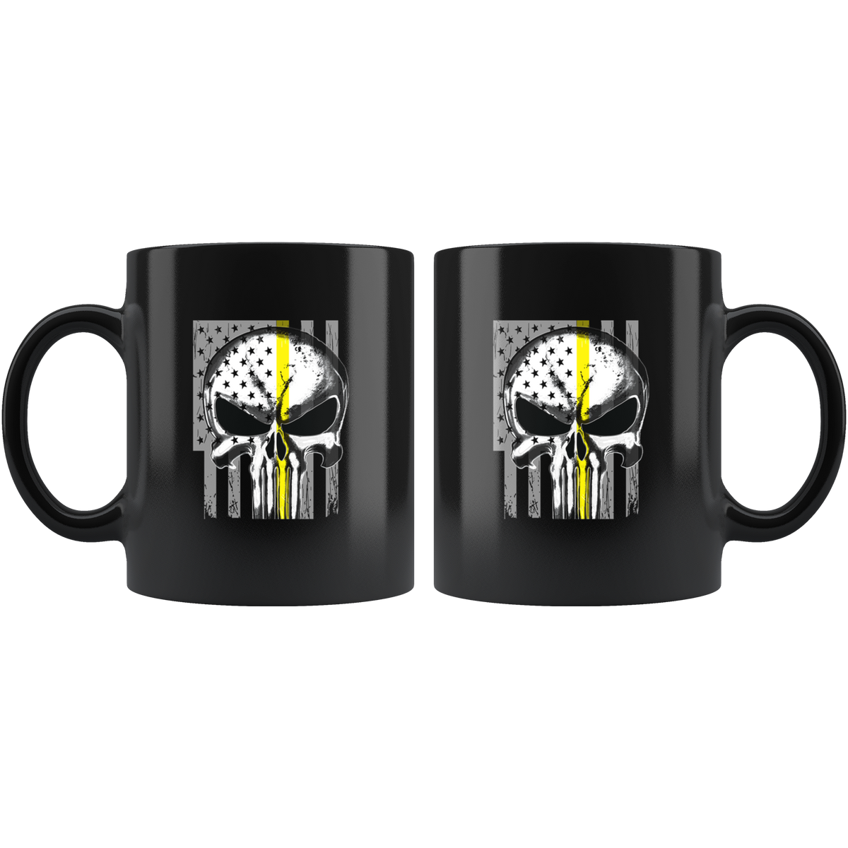 Thin Yellow Line Mug - view 2