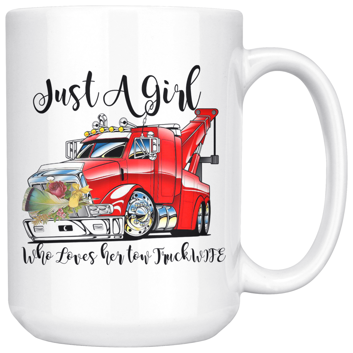 Proud Tow Truck Wife Mug - view 5