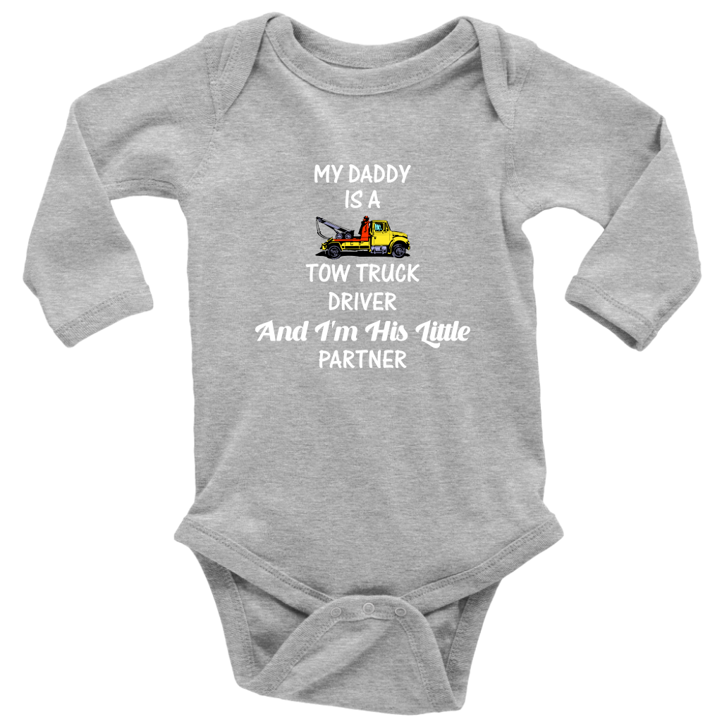 My Daddy Is A Tow Truck Driver Onesie - view 15