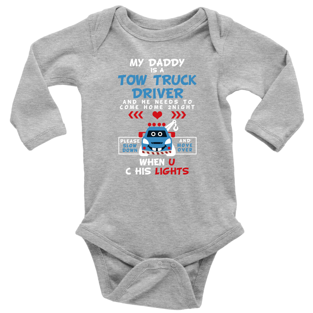 My Daddy Is A Tow Truck Driver Onesie - view 10