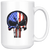 United States of America Flag Punisher Mug