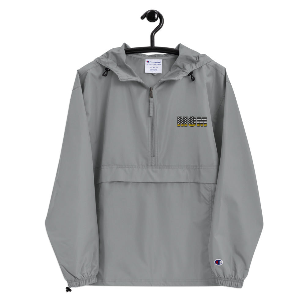 Mom Embroidered Champion Packable Jacket - view 2