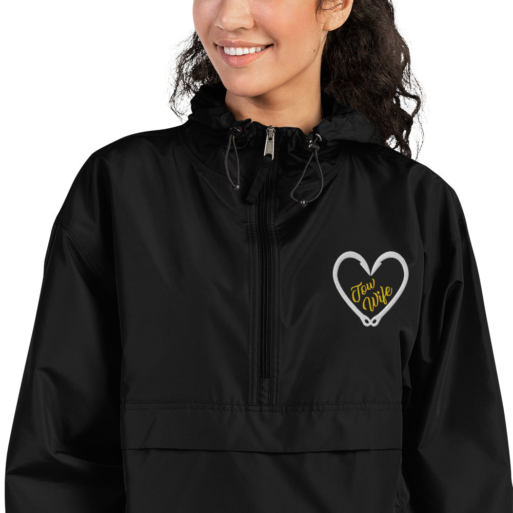 Tow Wife Embroidered Champion Packable Jacket
