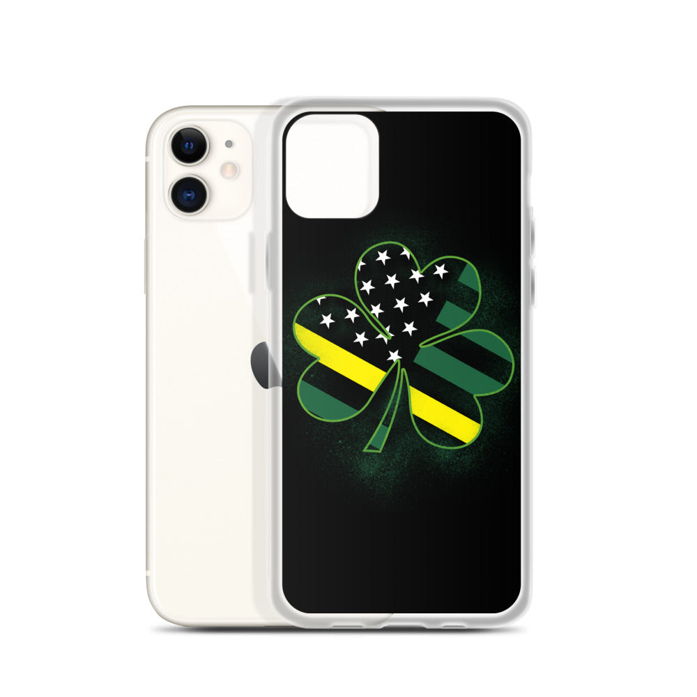 Thin Yellow Line iPhone Case