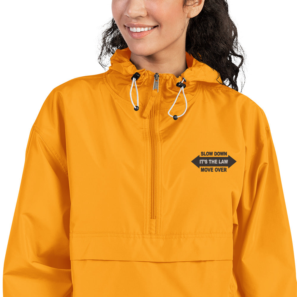SDMO Embroidered Packable Jacket - view 4