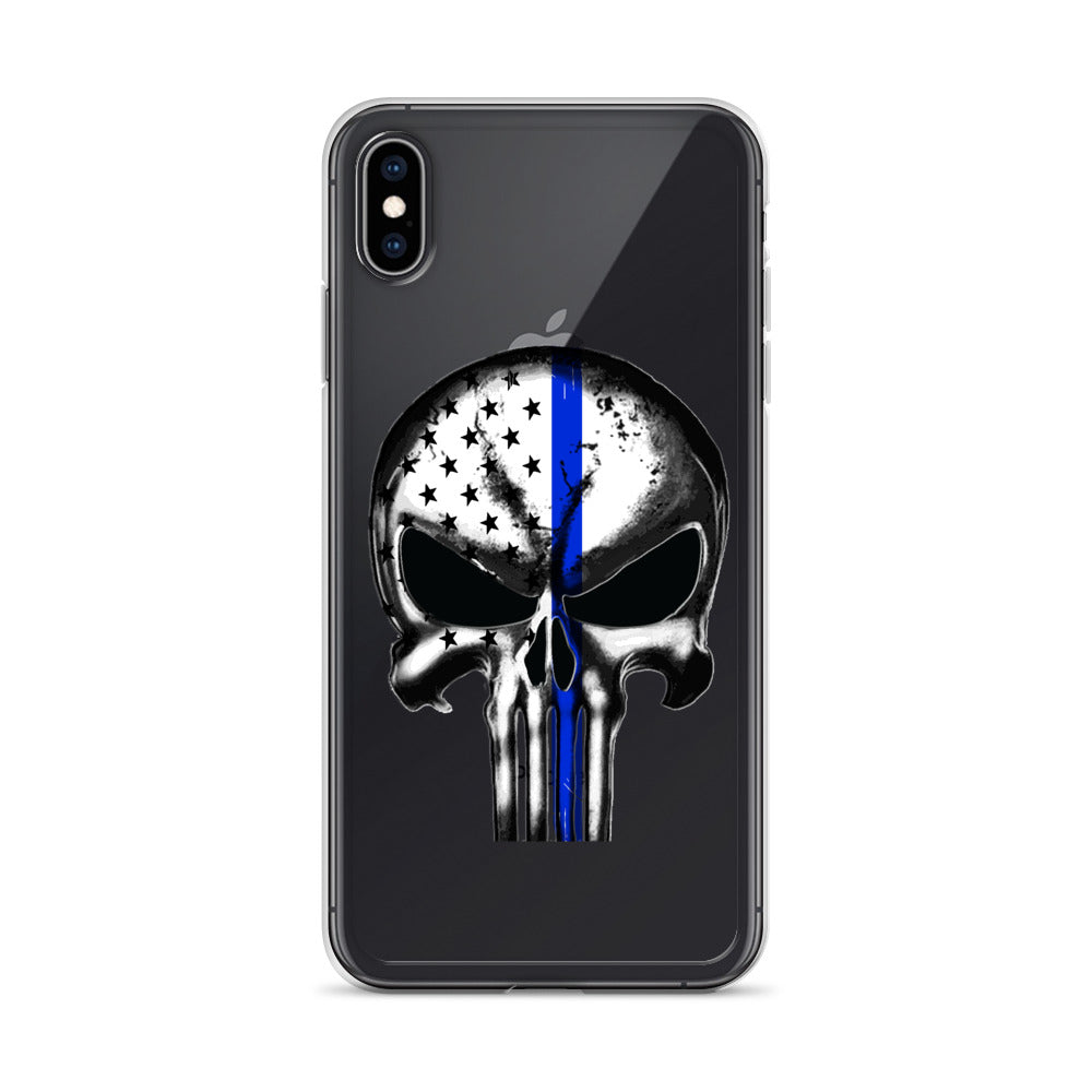 Thin Blue Line iPhone Case