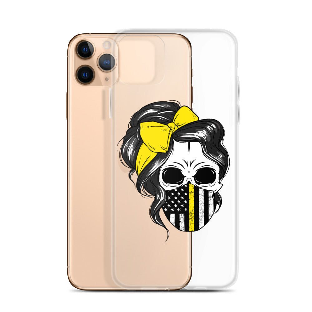 Thin Yellow Line iPhone Case - view 6