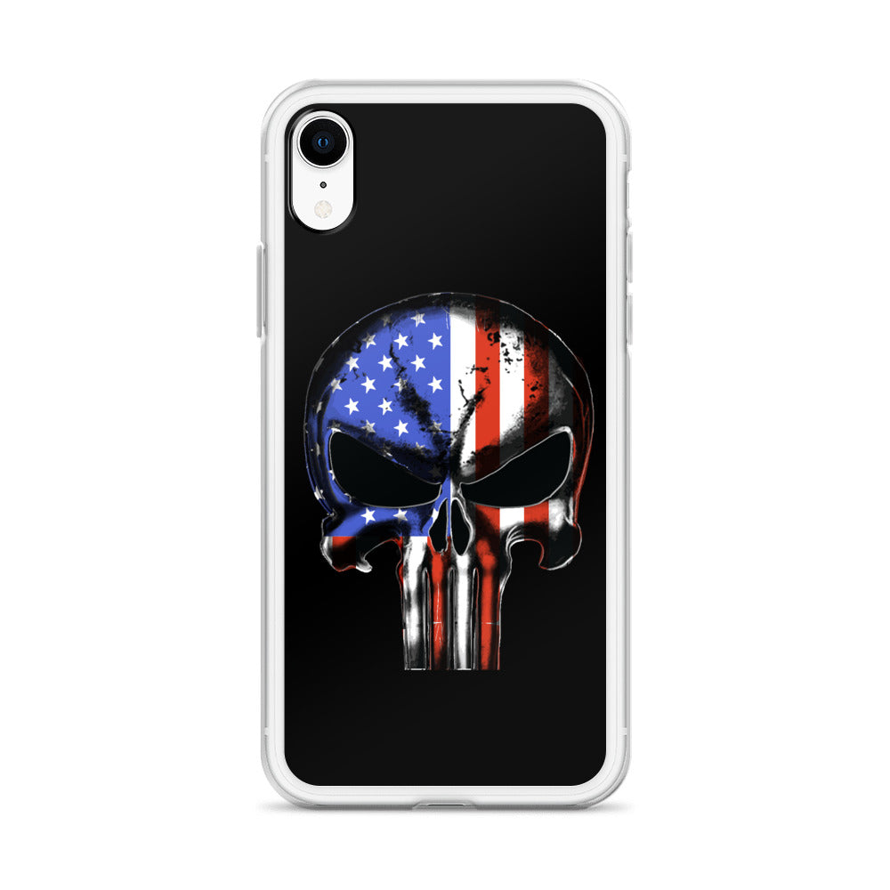 United States of America Flag Punisher iPhone Case - view 19