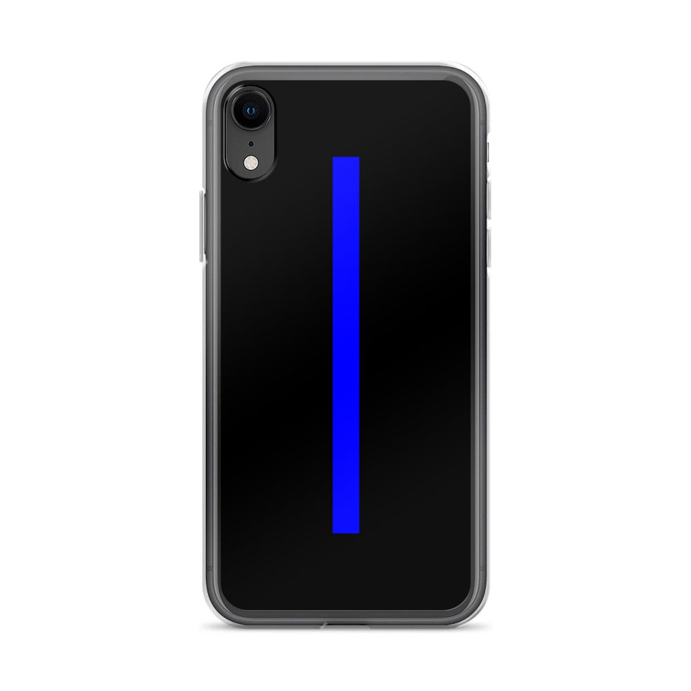Thin Blue Line iPhone Case