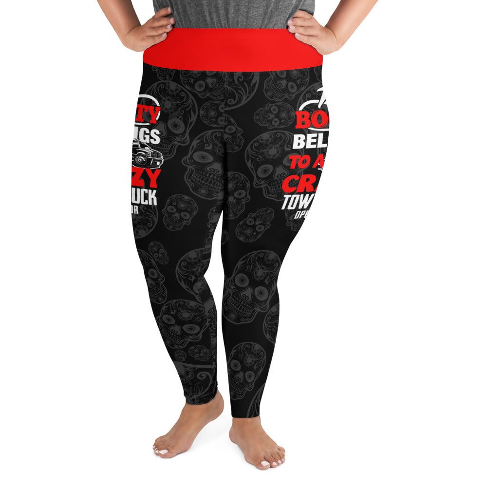 This Belongs TowTruck (Operator) Plus Size Leggings - view 4