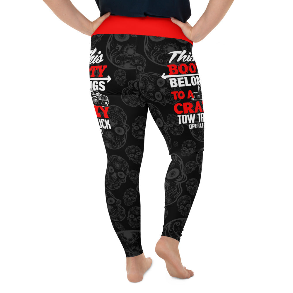 This Belongs TowTruck (Operator) Plus Size Leggings - view 7