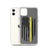 Thin Yellow Line iPhone Case