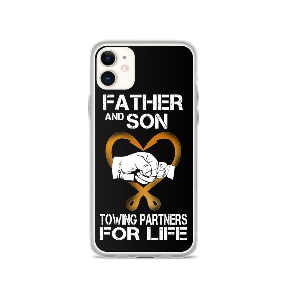 Father and Son iPhone Case - view 2